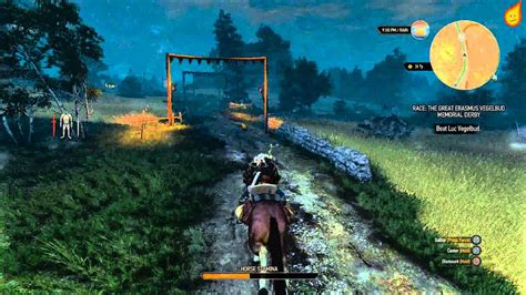 witcher 3 racing games